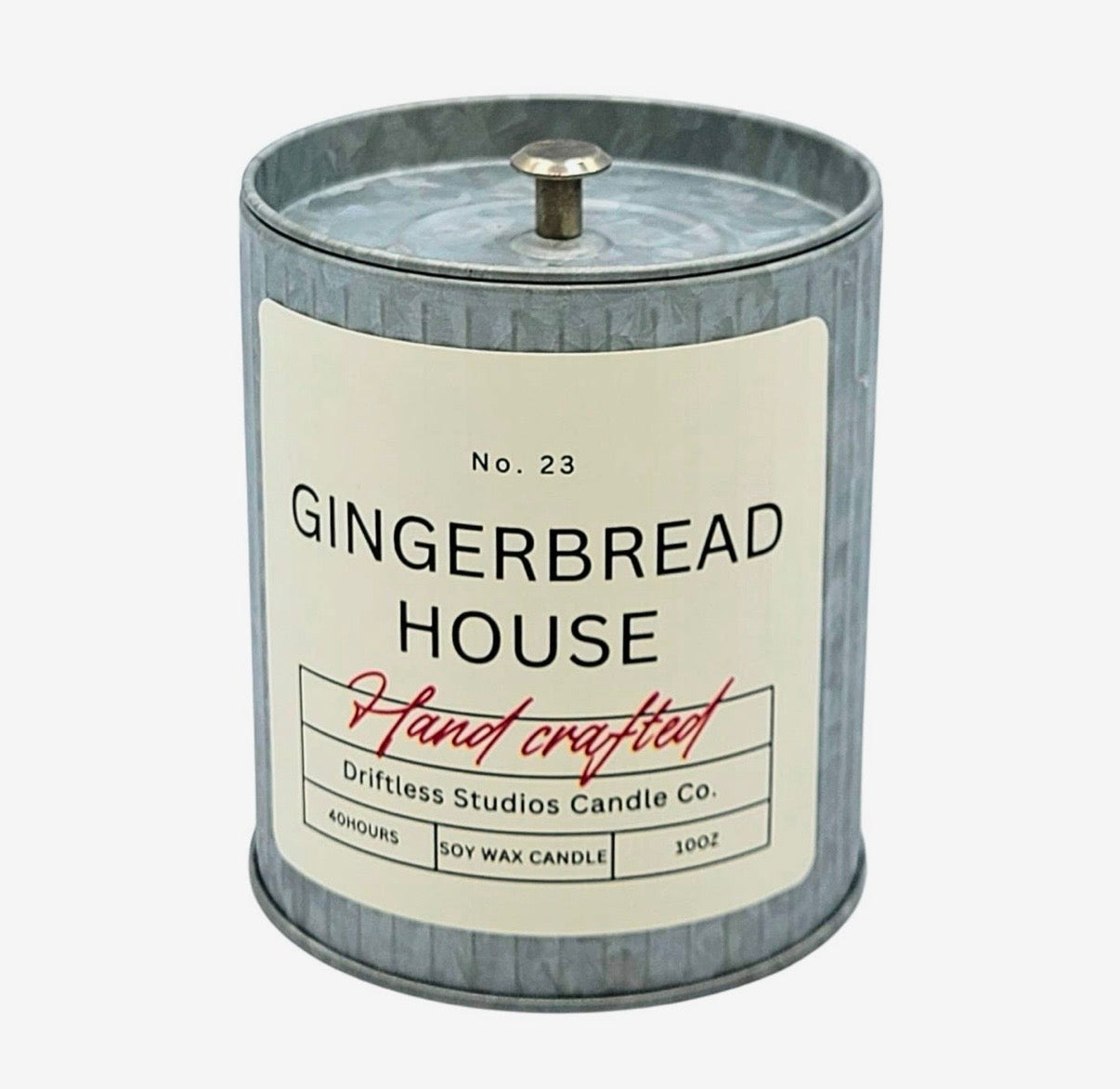Gingerbread House Candle